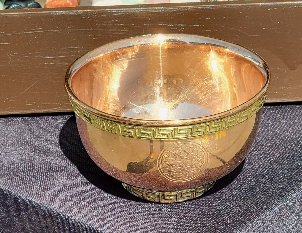 Copper bowl