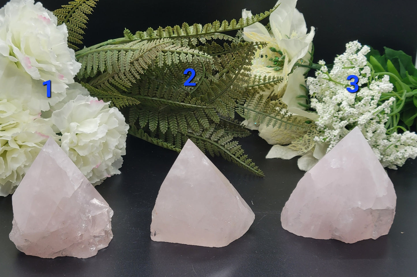 Rose Quartz Raw Points