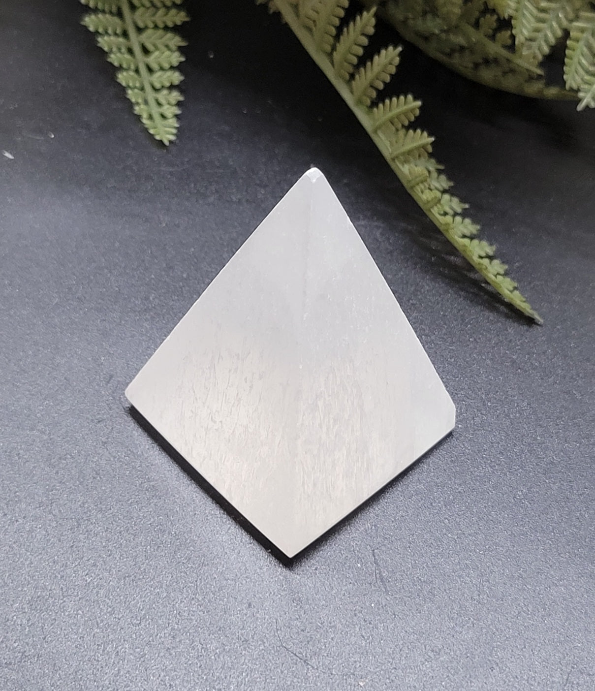 Selenite pyramid