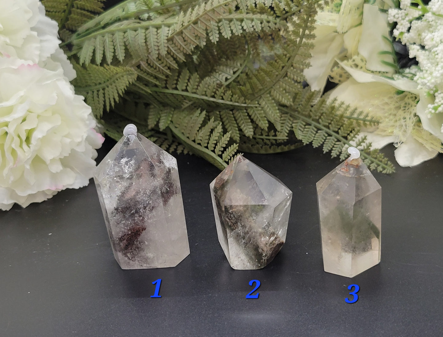 Garden Quartz points