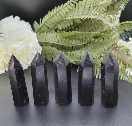 Shungite points